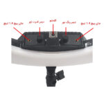 رینگ لایت هیرو مدل FE480 100W به همراه سه پایه